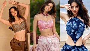 Vedhika latest glamour show photos