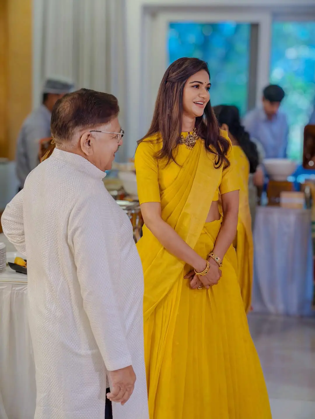 allu sirish haldi function photos