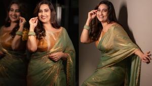anchor manjusha latest photo gallery