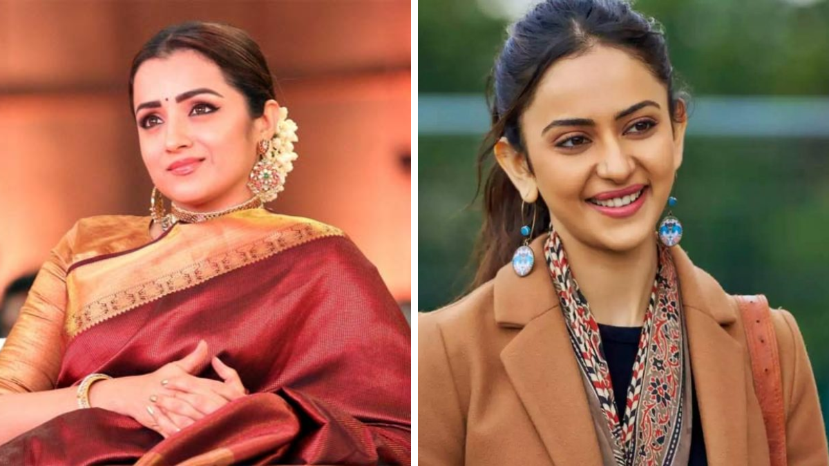 Indian politics controversy involving actresses Trisha and Rakul Preet Singh