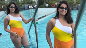 Anita Hassanandani swimsuit photos