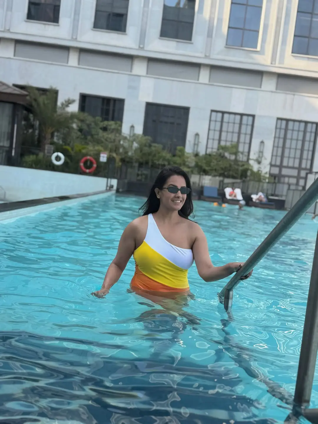 Anita Hassanandani swimsuit photos