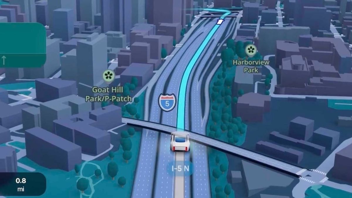 Google Maps 3D Navigation