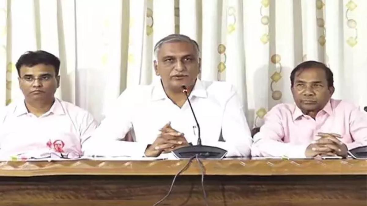 Harish Rao press meet