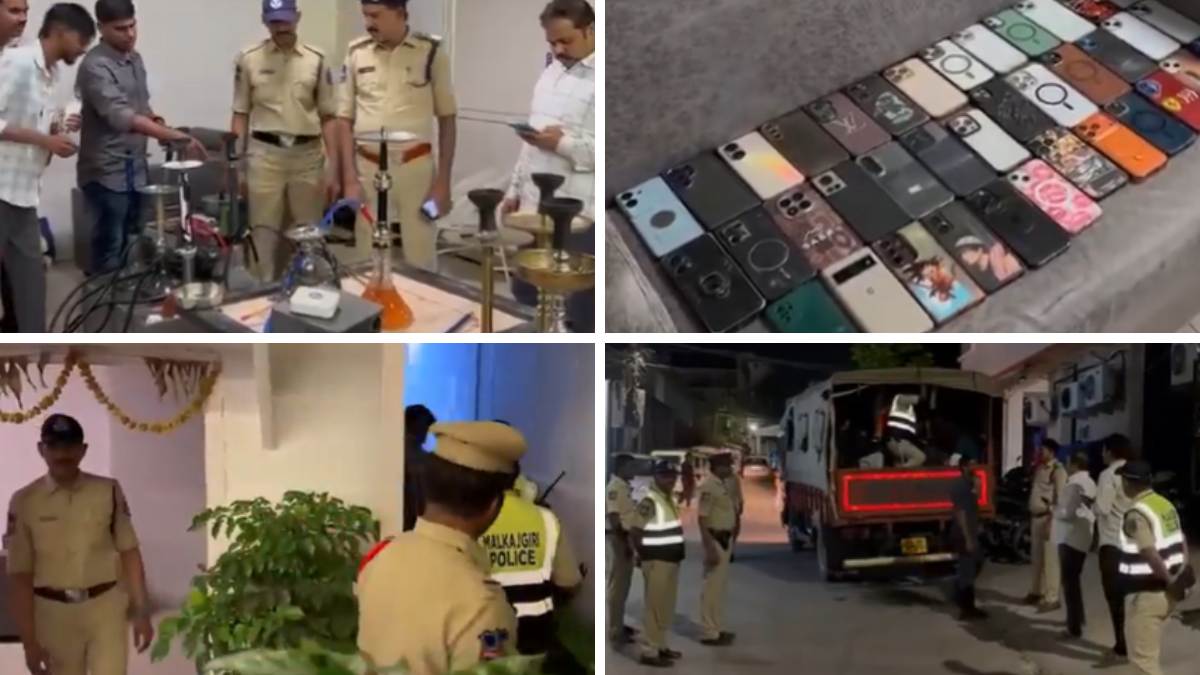 Hookah Centre Raid-LB Nagar