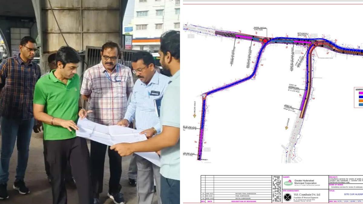 Hyderabad ICCC to Rethibowli Flyover