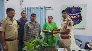 Hyderabad Police-Lost Bag Recovery