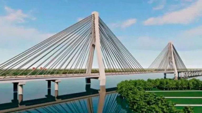 Mir Alam Cable Bridge