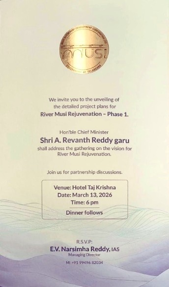 Musi river rejuvenation project