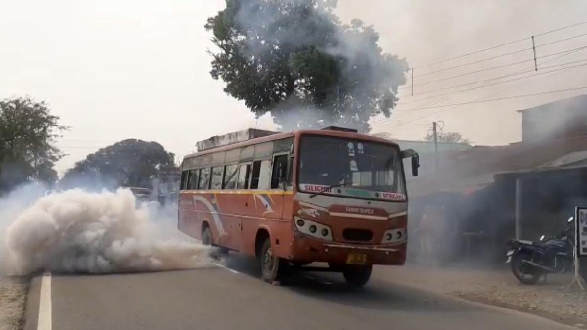 Pantangi Toll Gate Bus Incident