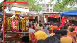 Police and medical teams at Sheetal Devi Temple in Nalanda following a tragic stampede incident