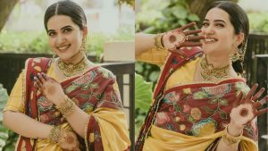 Sravanthi Chokkarapu Sri Rama Navami special photo shoot