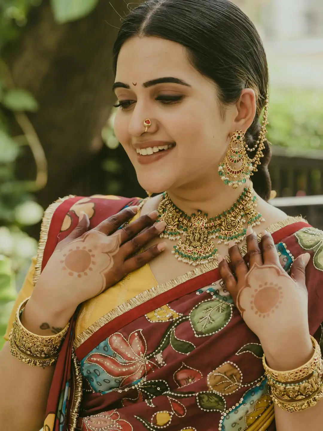 Sravanthi Chokkarapu Sri Rama Navami special photo shoot