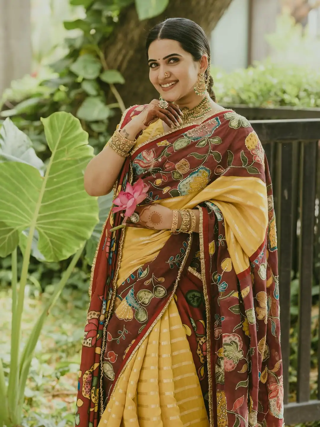 Sravanthi Chokkarapu Sri Rama Navami special photo shoot