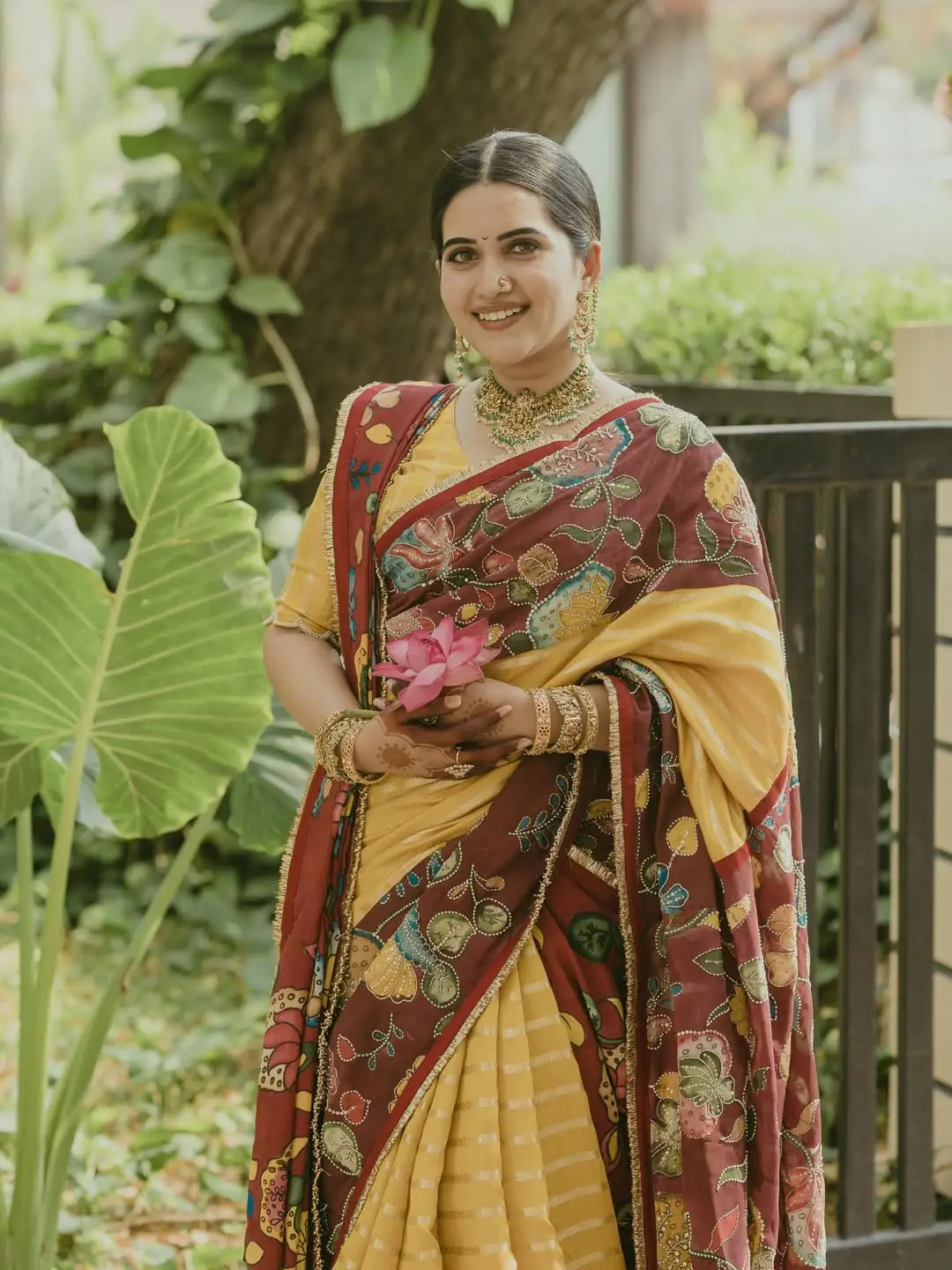 Sravanthi Chokkarapu Sri Rama Navami special photo shoot