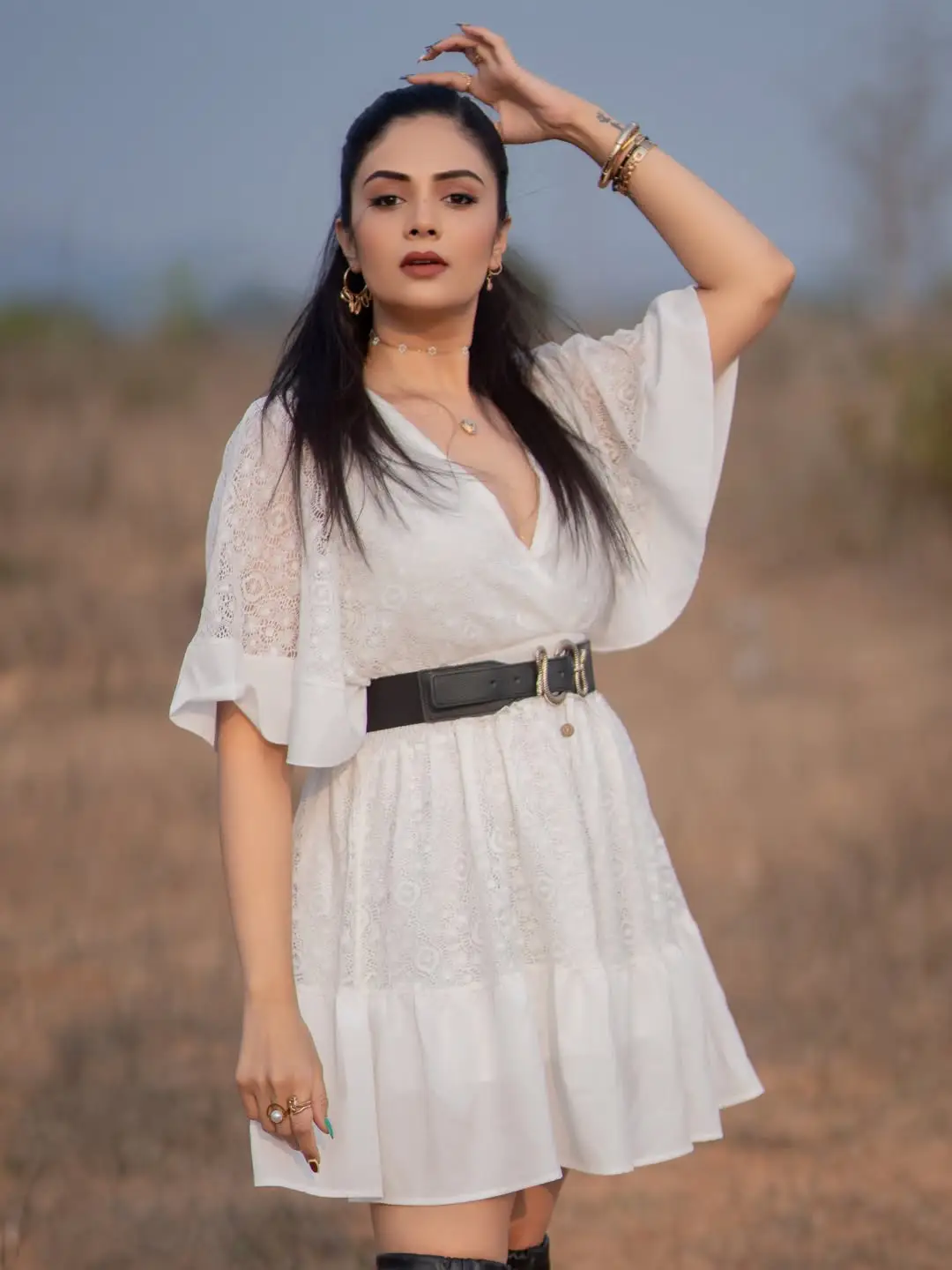 Sreemukhi latest hot photoshoot
