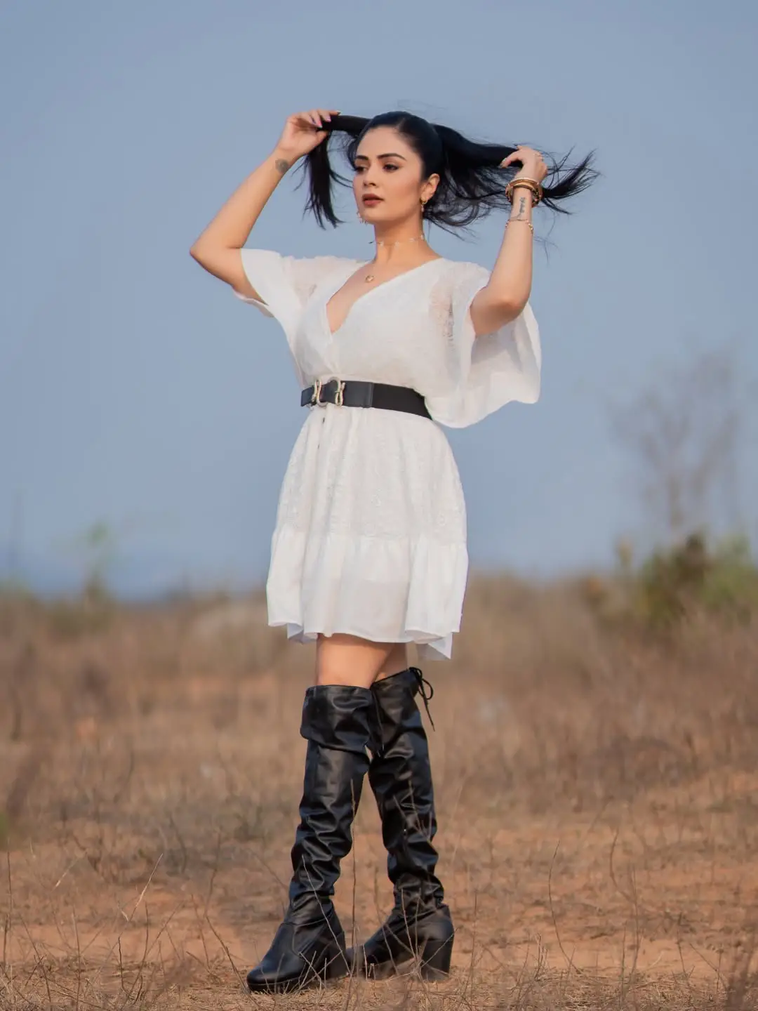 Sreemukhi latest hot photoshoot