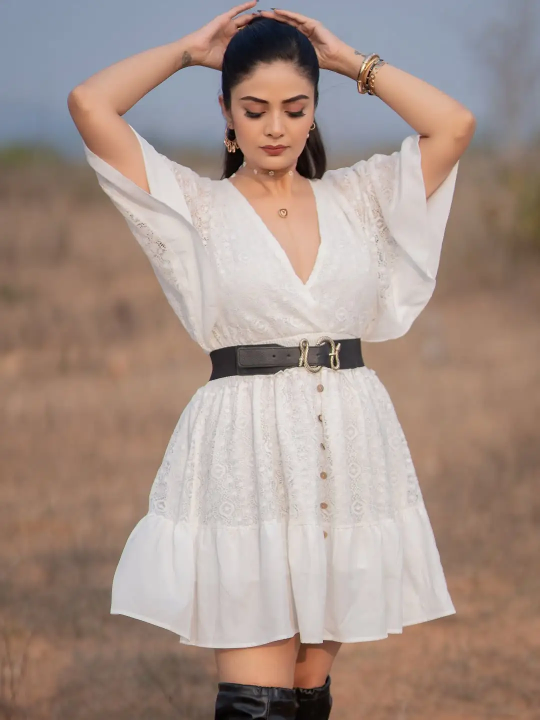 Sreemukhi latest hot photoshoot