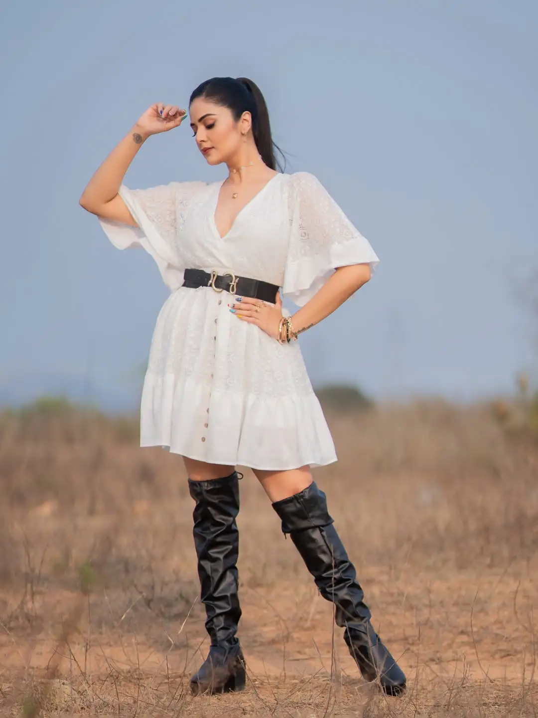 Sreemukhi latest hot photoshoot