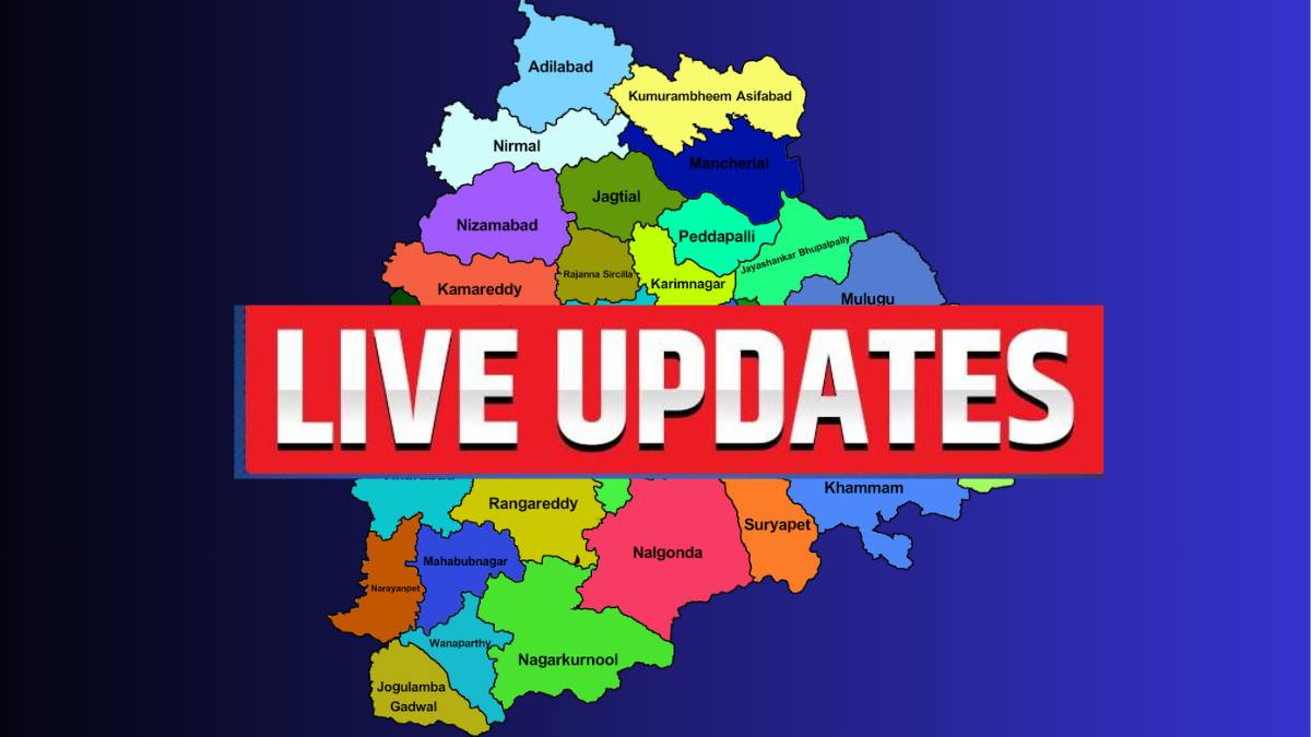 Telangana Live updates