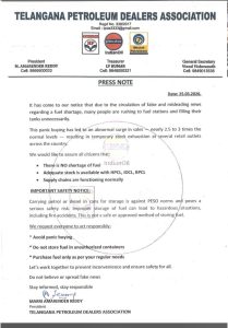 petrol dealers association