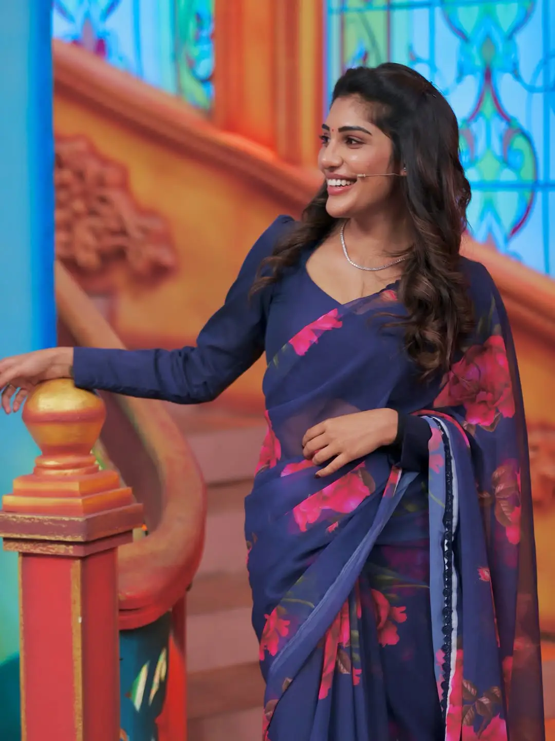supritha latest hot photos in saree