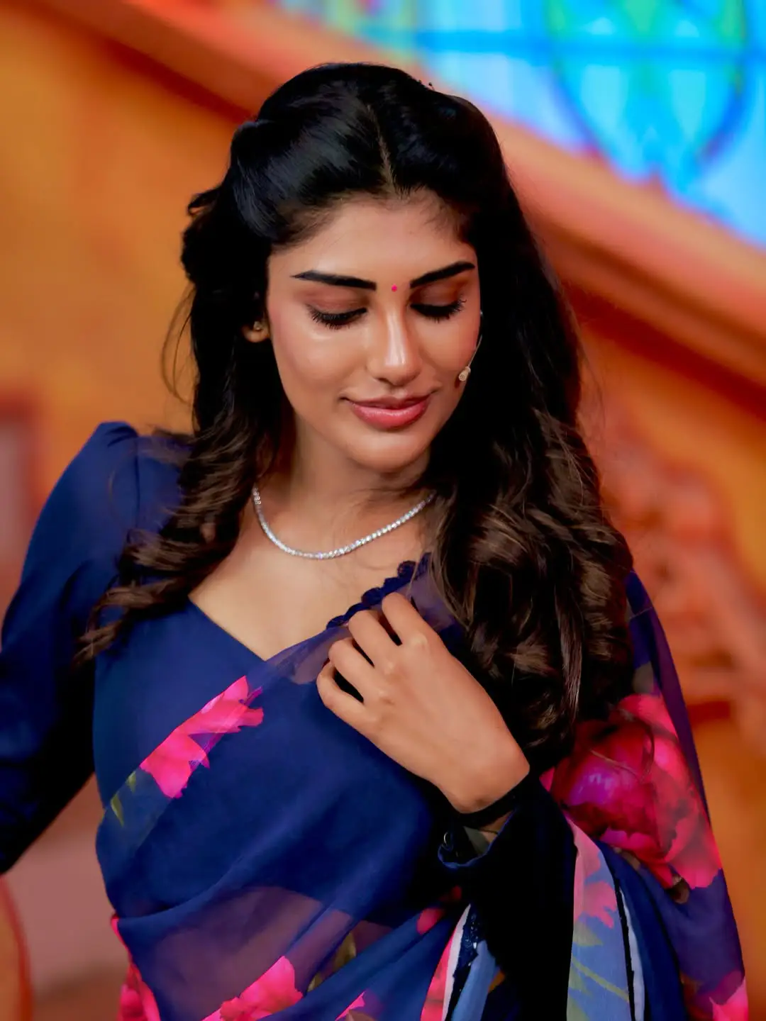 supritha latest hot photos in saree