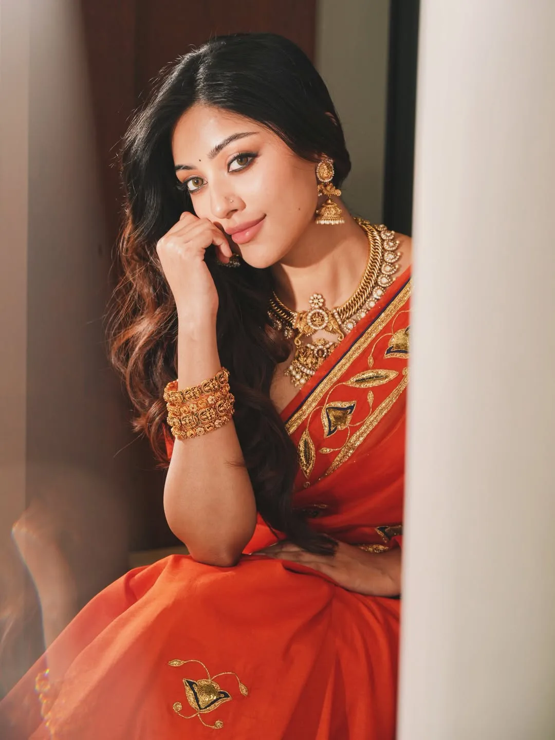 Anu Emmanuel Latest Photos in Saree