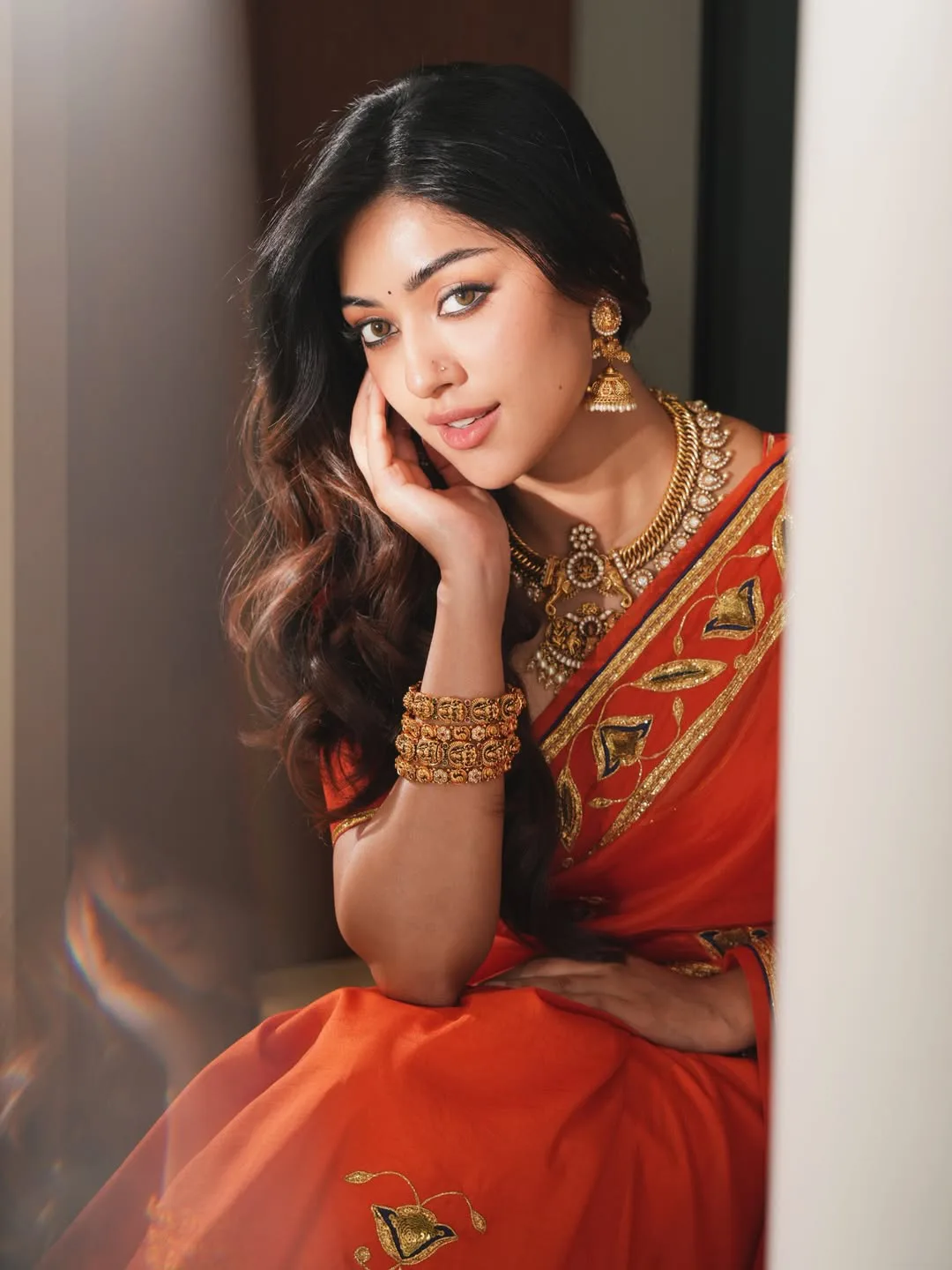 Anu Emmanuel Latest Photos in Saree