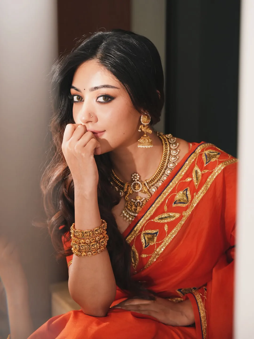 Anu Emmanuel Latest Photos in Saree