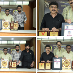 తెలుగు ఫిలిం టెలివిజన్ వెల్ఫేర్ ఫార్మ్ & భారత్ కల్చరల్ అకాడమీ వారిచే ప్రఖ్యాత “రేలంగి అవార్డు” గెలుచుకున్న నటుడు బాబు మోహన్ గారు