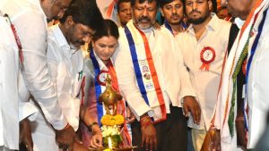 Telangana Deputy CM Mallu Bhatti Vikramarka speaking at Ravindra Bharathi about caste census and delimitation issues