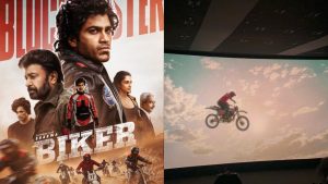 Biker Movie Housefull at Bhramaramba Theatre Kukatpally