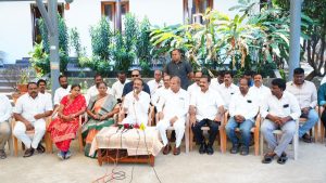 Etela Rajender Press Conference at Shamirpet Camp Office