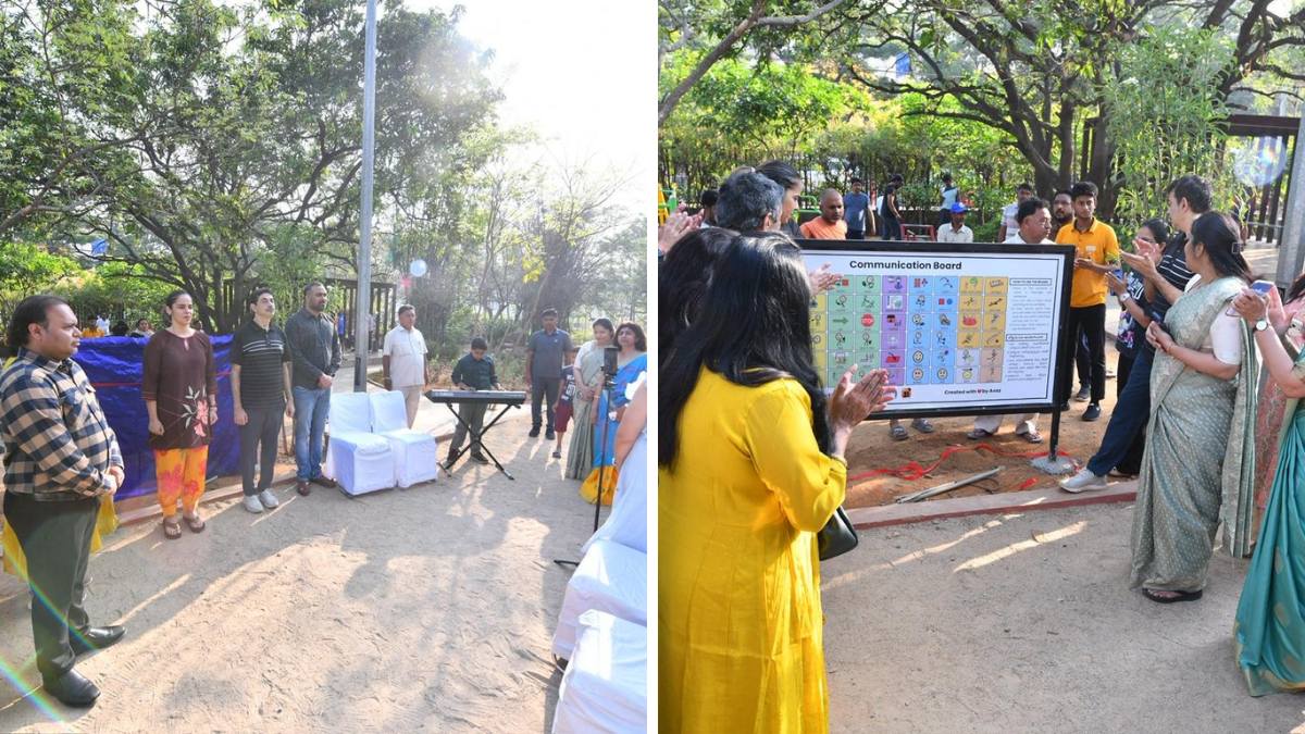 Hyderabad Autism Communication Board KBR Park GHMC inauguration(Hyderabad Autism Communication Board)