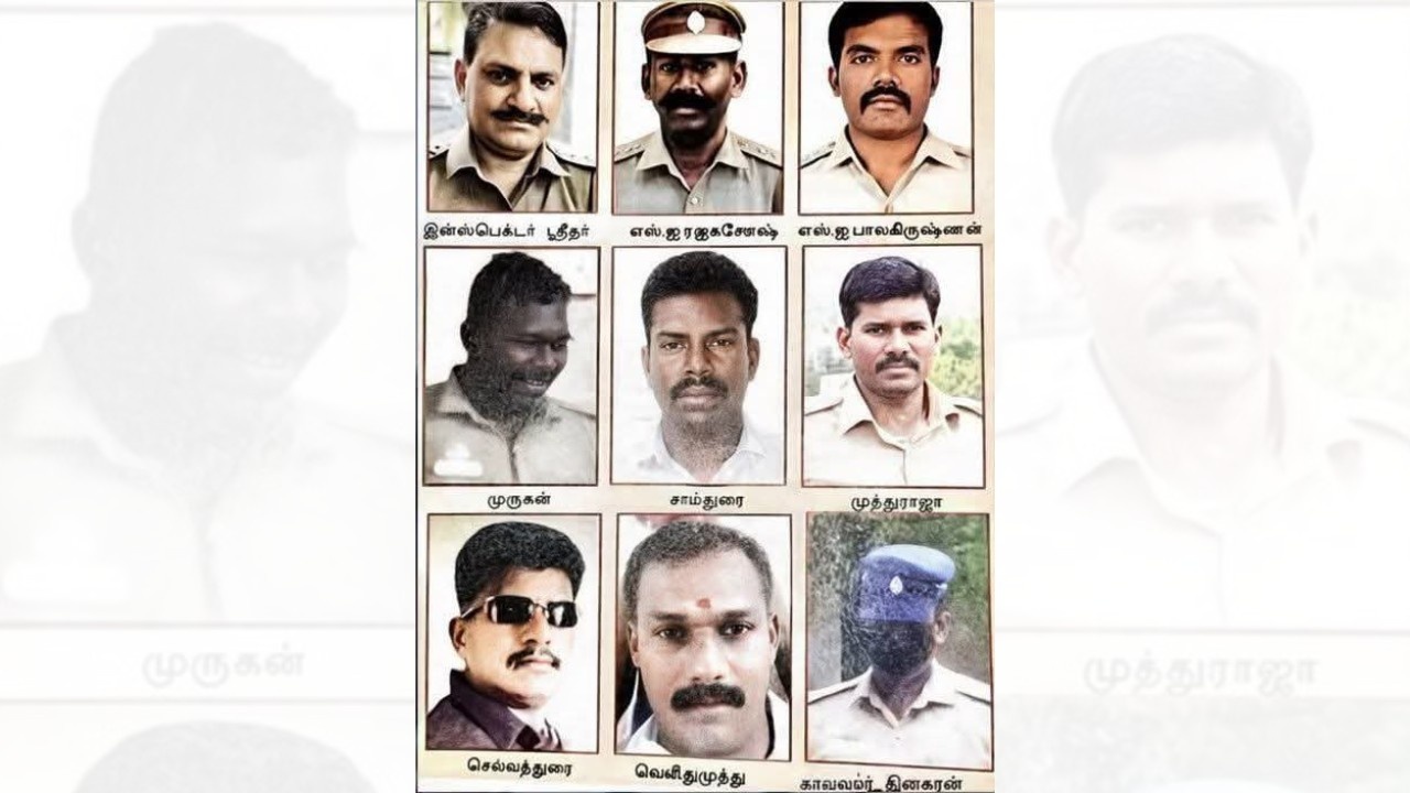 Jayaraj and Benniks Sathankulam custodial death case victims photo