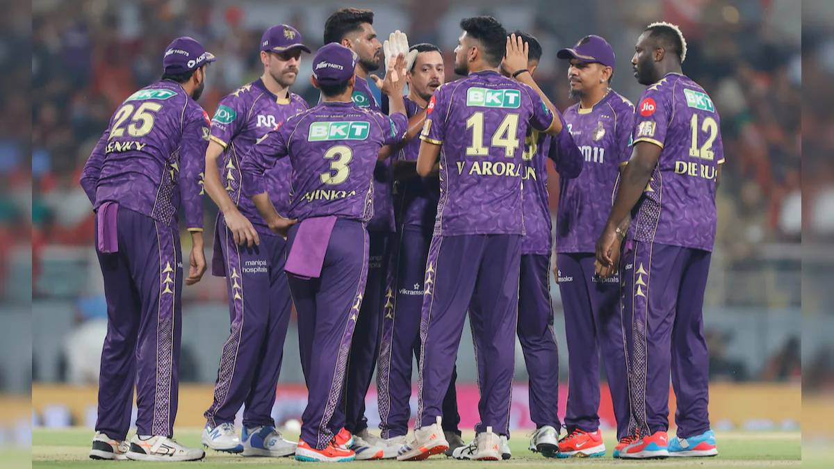 CSK players celebrating victory against KKR at M.A. Chidambaram Stadium in IPL 2026.