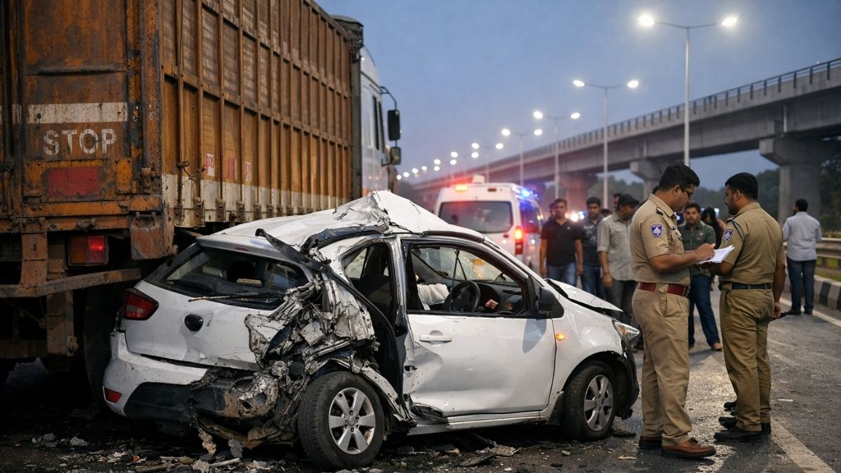 Karimnagar Road Accident