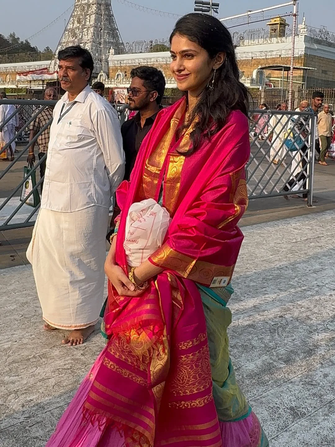 Manasa Varanasi at tirumala photos viral