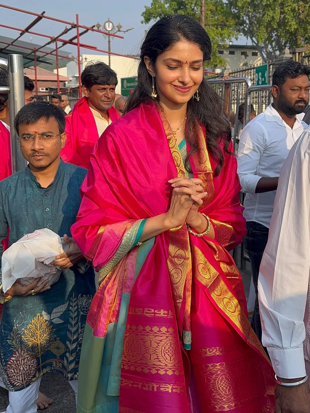 Manasa Varanasi at tirumala photos viral
