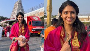 Manasa Varanasi at tirumala photos viral