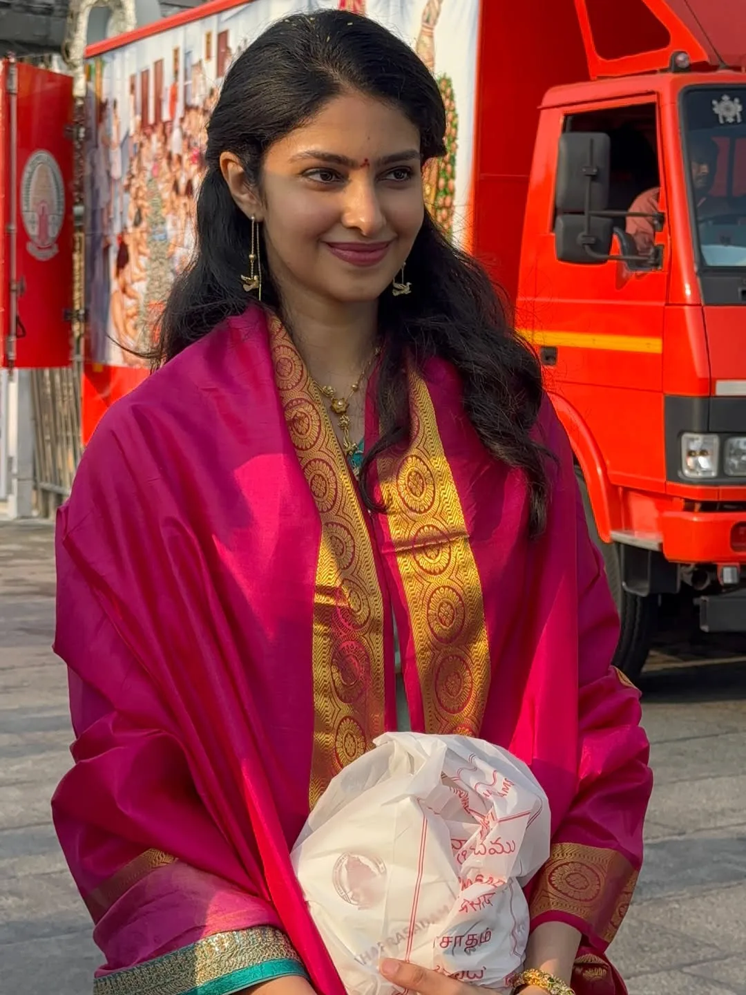 Manasa Varanasi at tirumala photos viral