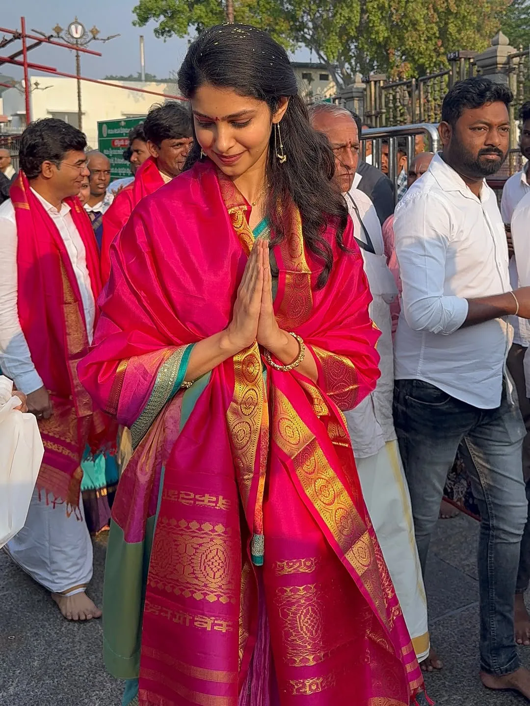 Manasa Varanasi at tirumala photos viral