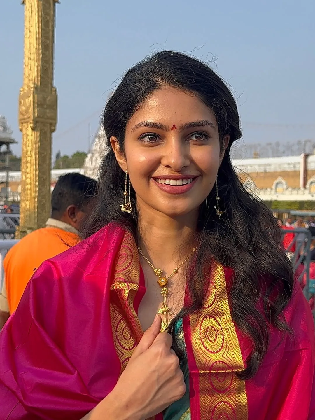 Manasa Varanasi at tirumala photos viral