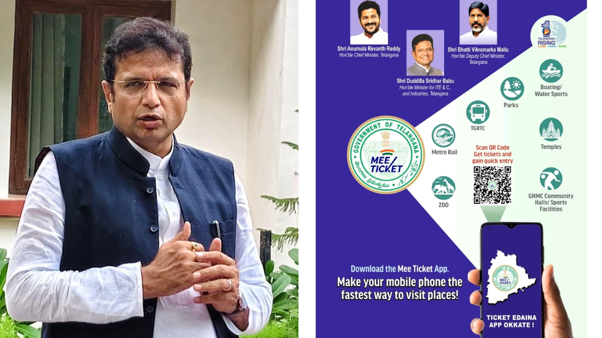 Me Ticket app Telangana download