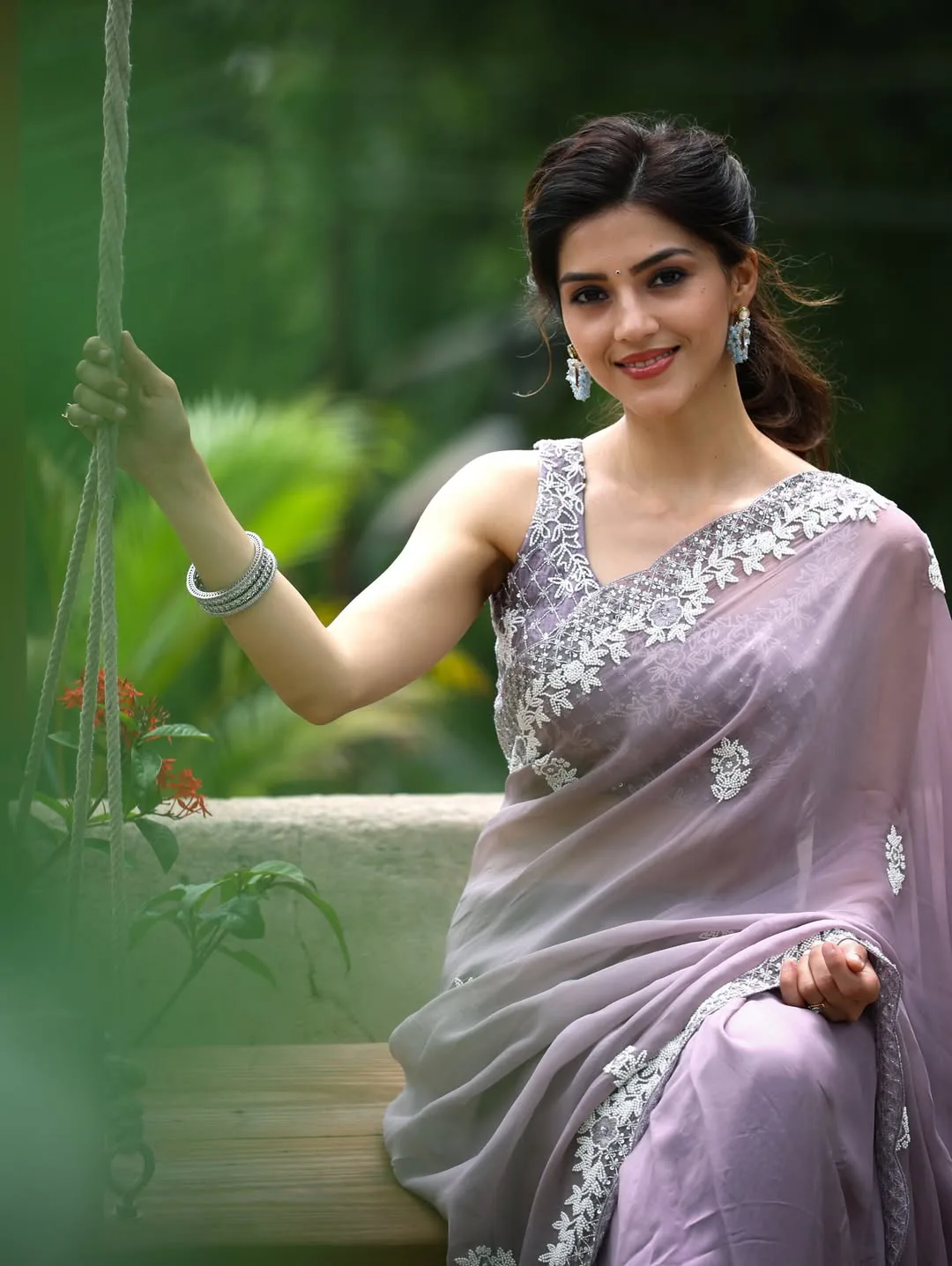 Mehreen Pirzada Latest Photos in saree