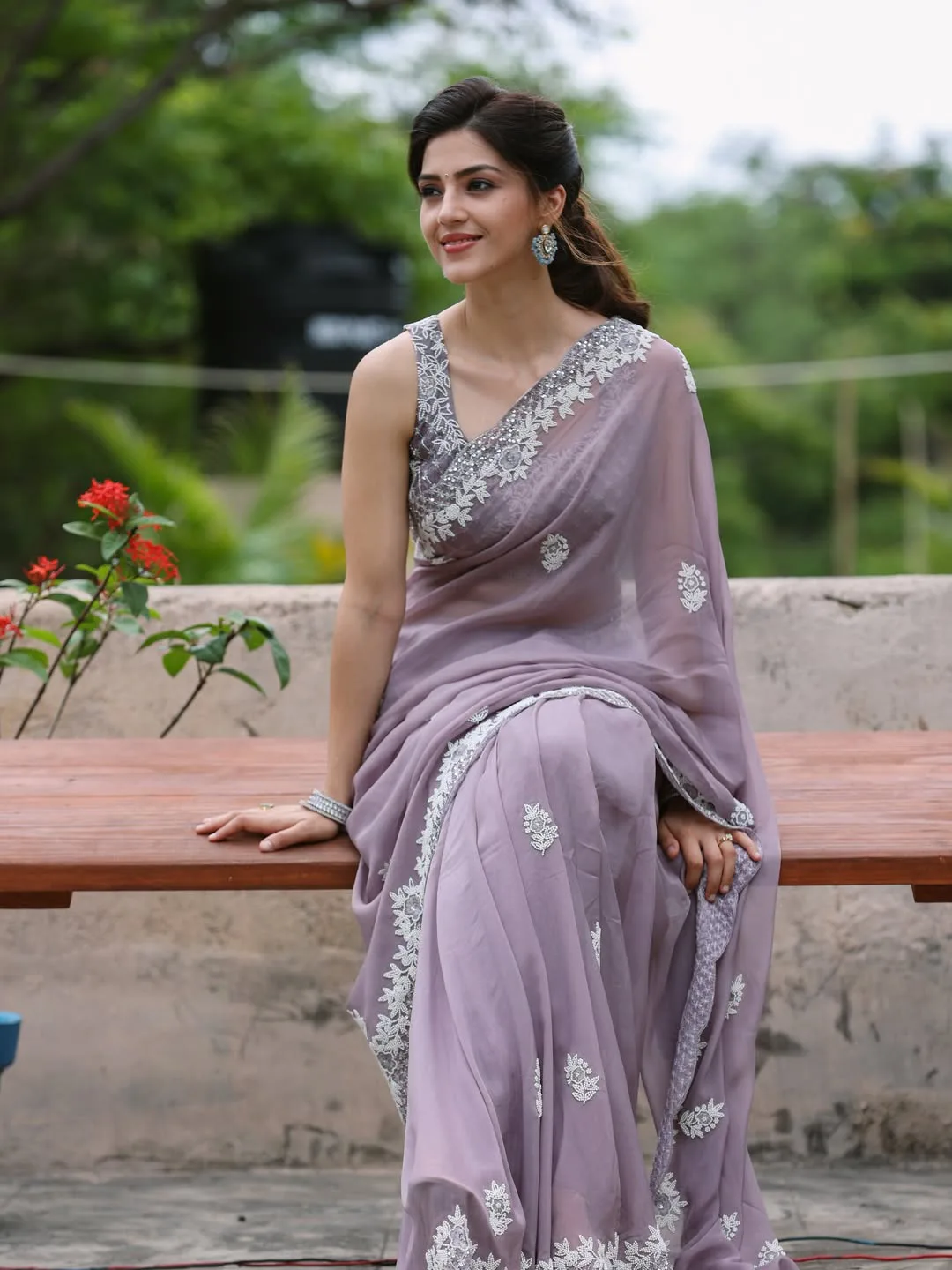 Mehreen Pirzada Latest Photos in saree