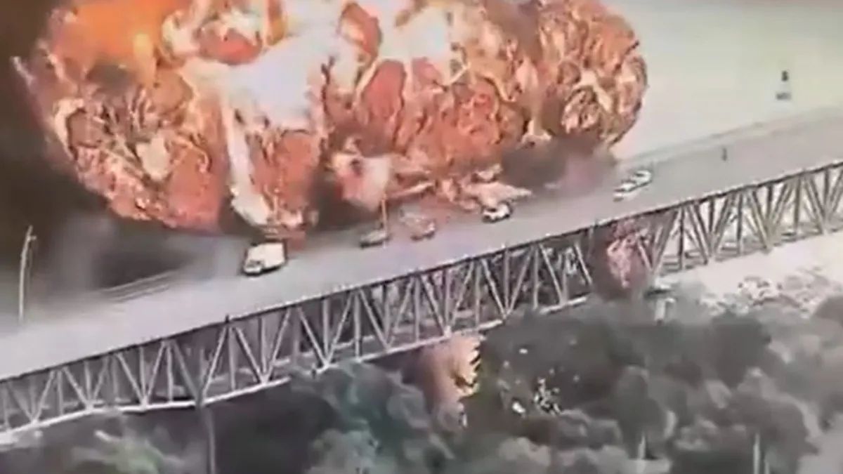 Panama Bridge Explosion