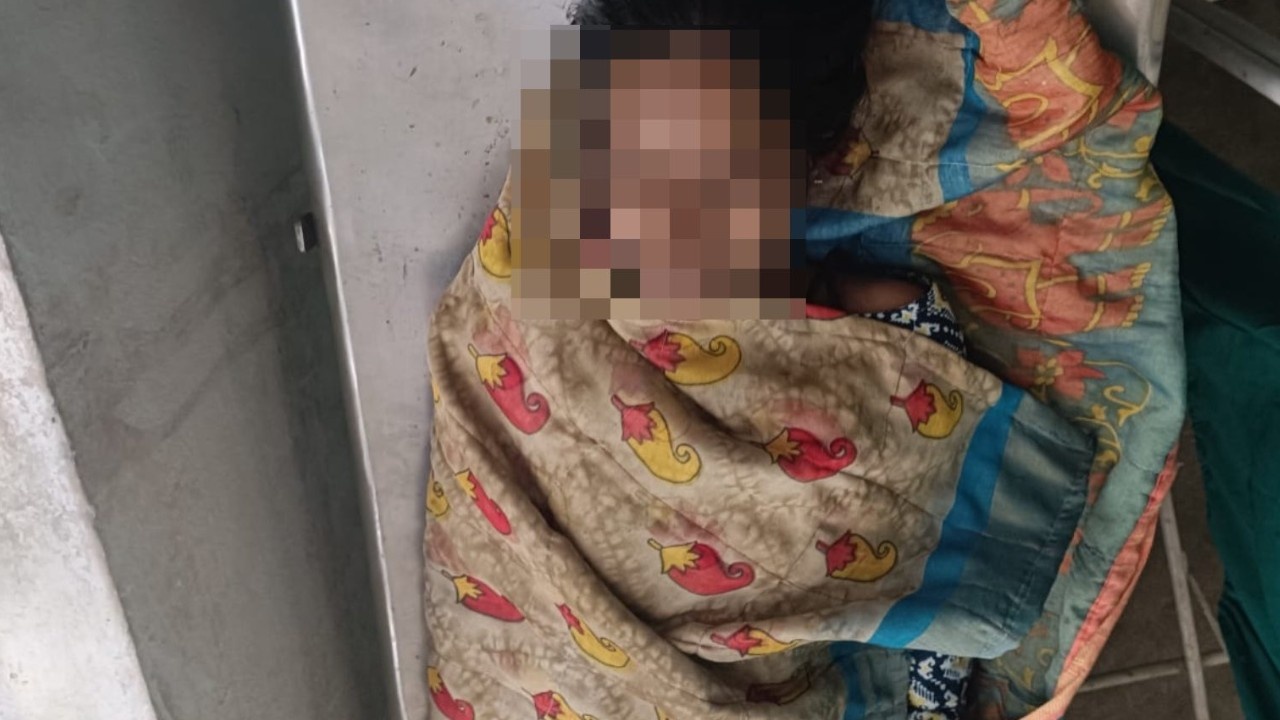 Selfie video still of victim Ramani before suicide and Pocharam police station investigation images