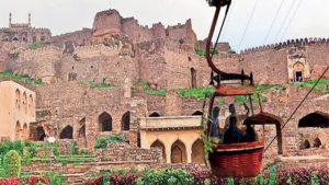 Qutub Shahi Tombs to Golconda Ropeway